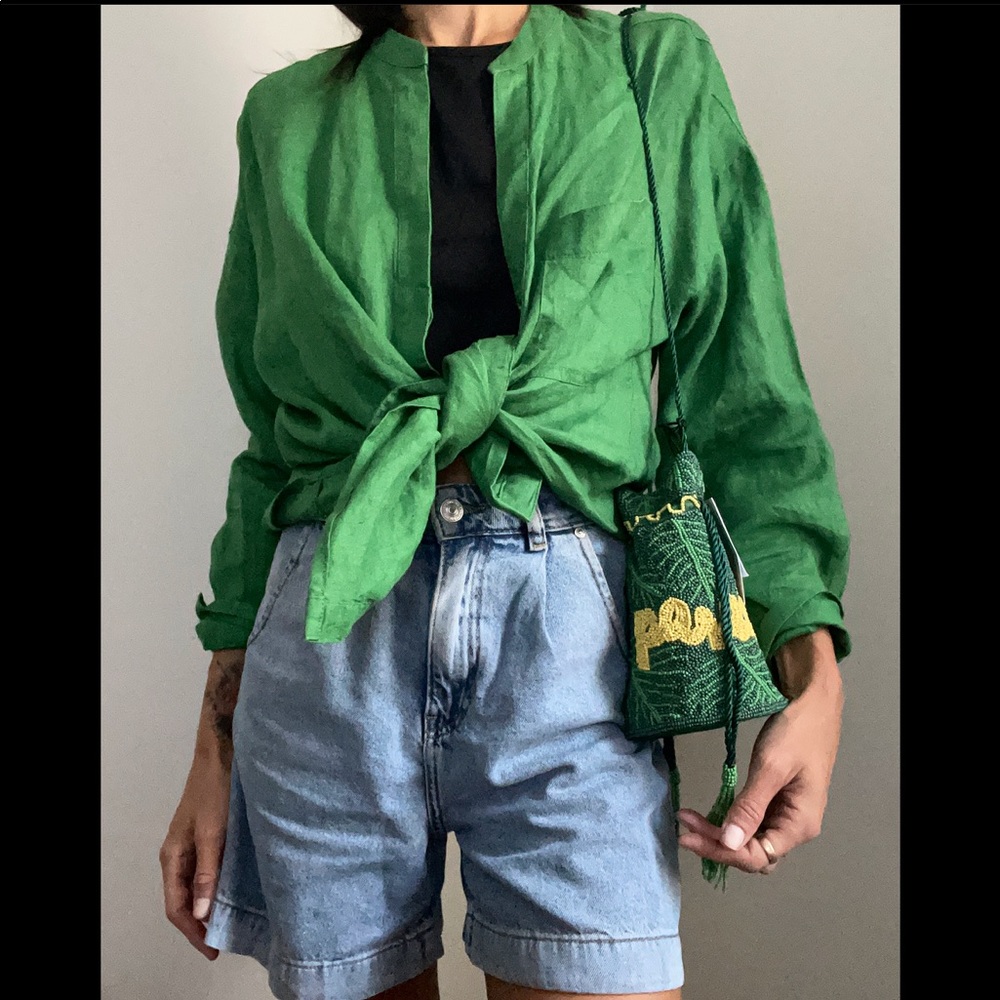 Paradise beaded drawstring bag - Picture 8 of 14
